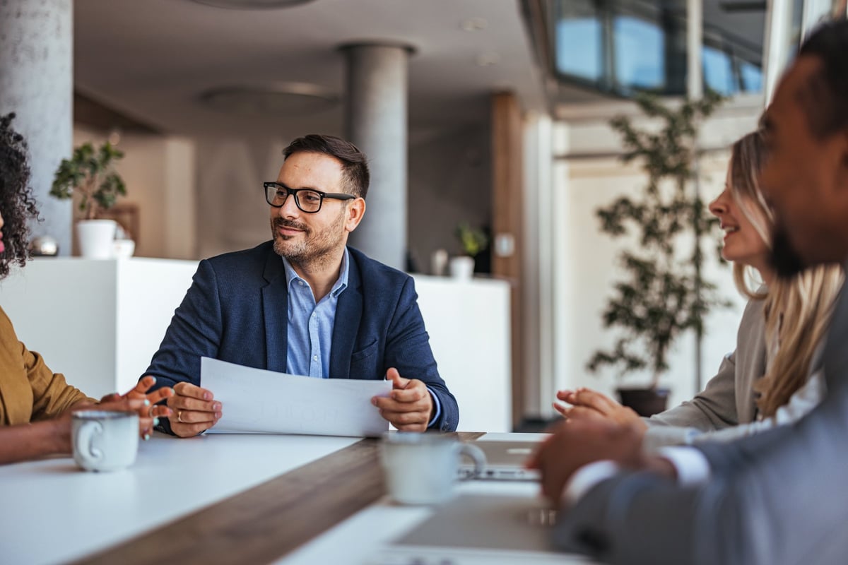 Zespół Elita Consulting podczas spotkania biznesowego